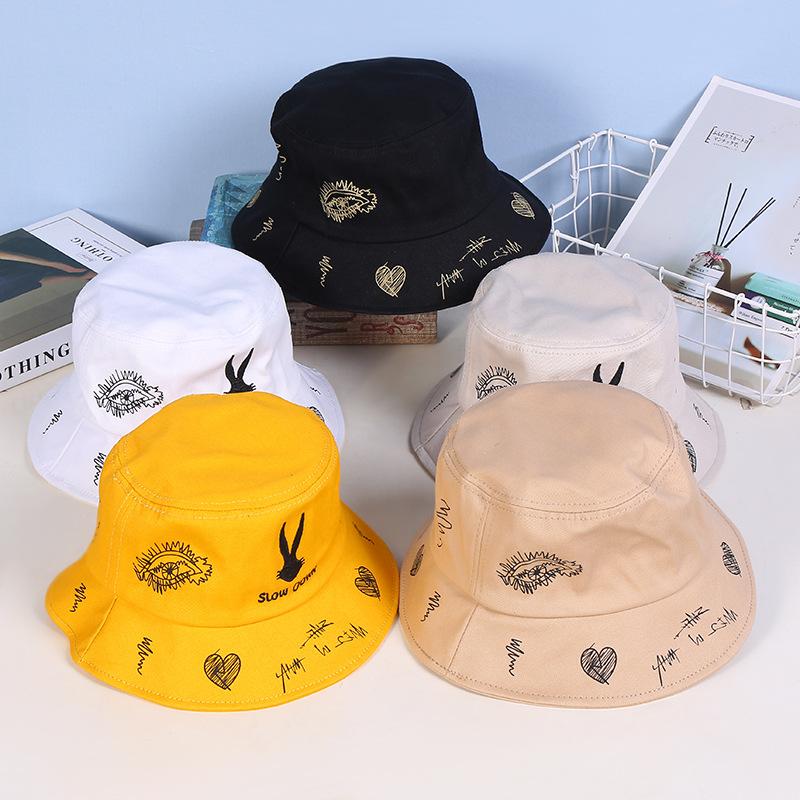 New Cartoon Style Fisherman Hat All-match Hat Fashion Bucket Popular Outdoor Shade Sun Tourism Sightseeing Cap
New Cartoon Style Fisherman Hat All-match Hat Fashion Bucket Popular Outdoor Shade Sun Tourism Sightseeing Cap