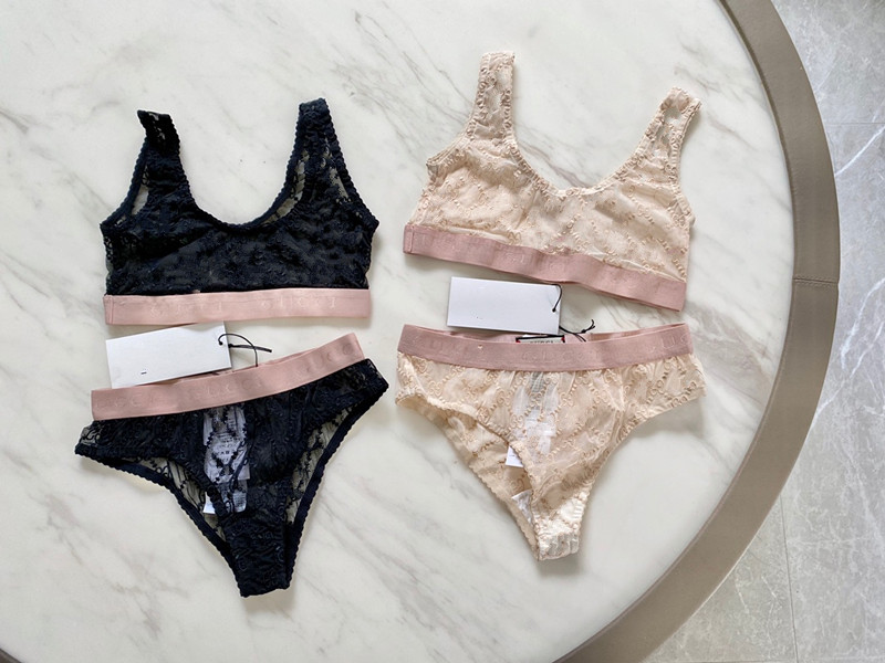 Designer Letter Lace Underwear Bras Sets Fashion Women Girls Bodysuits Designer Womens Lace Lingerie Translucent 2-piece Underwears, Black
Designer Letter Lace Underwear Bras Sets Fashion Women Girls Bodysuits Designer Womens Lace Lingerie Translucent 2-piece Underwears, Black