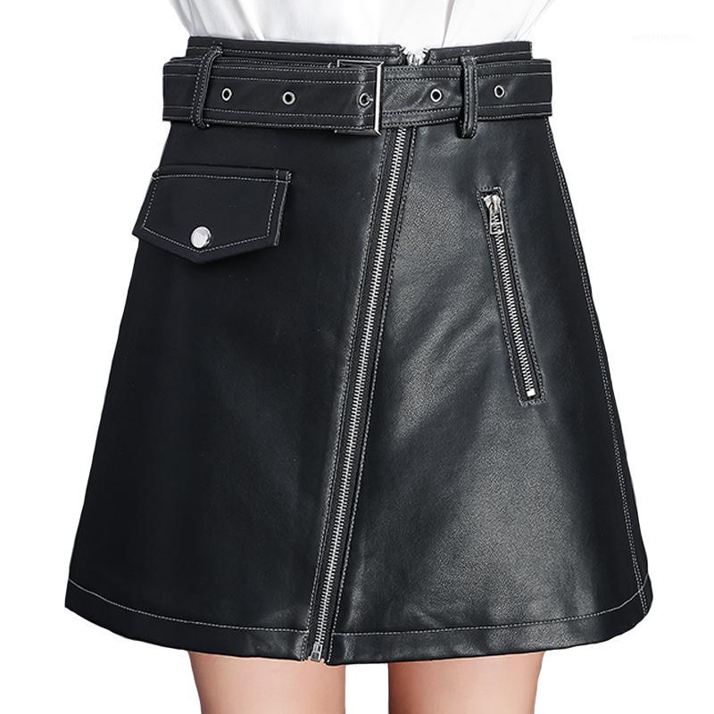 Sexy PU Leather Skirst Women Spring Autumn Fashion Black Mini Skirt Zipper A-line Package High Waist Leather Skirts With Belt1
Sexy PU Leather Skirst Women Spring Autumn Fashion Black Mini Skirt Zipper A-line Package High Waist Leather Skirts With Belt1