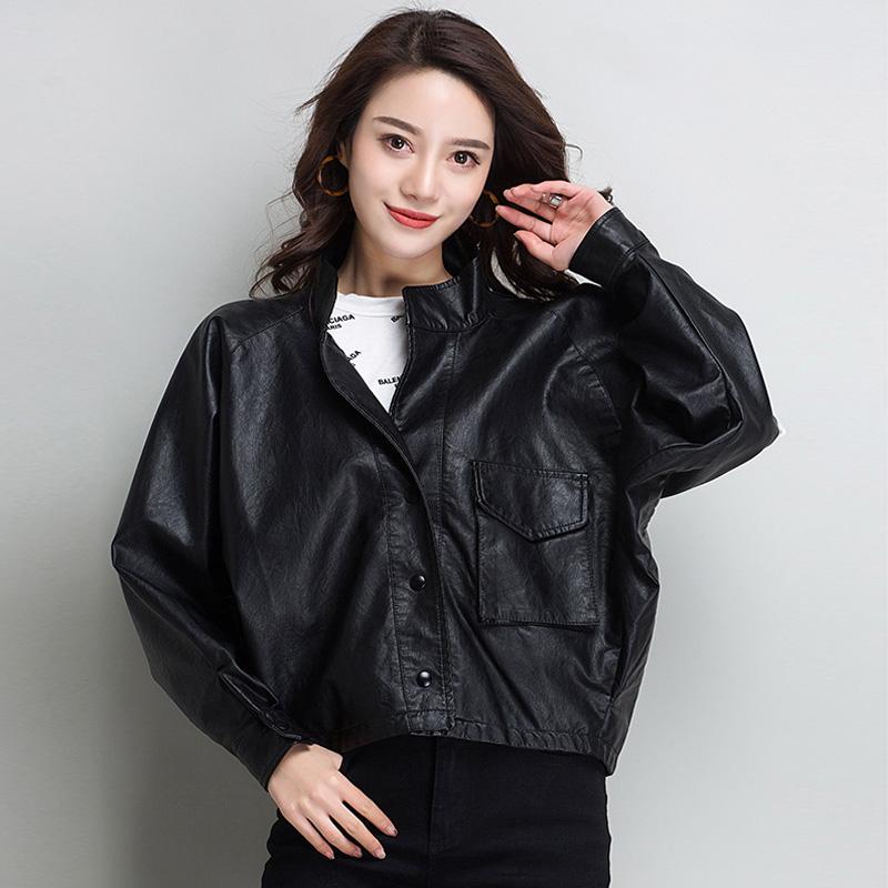Big Size 2020 Fashion New Faux Leather Jacket Women Loose Irregular Batwing Sleeve Short Design Long Sleeve Pu Female Coat, Beige
Big Size 2020 Fashion New Faux Leather Jacket Women Loose Irregular Batwing Sleeve Short Design Long Sleeve Pu Female Coat, Beige
