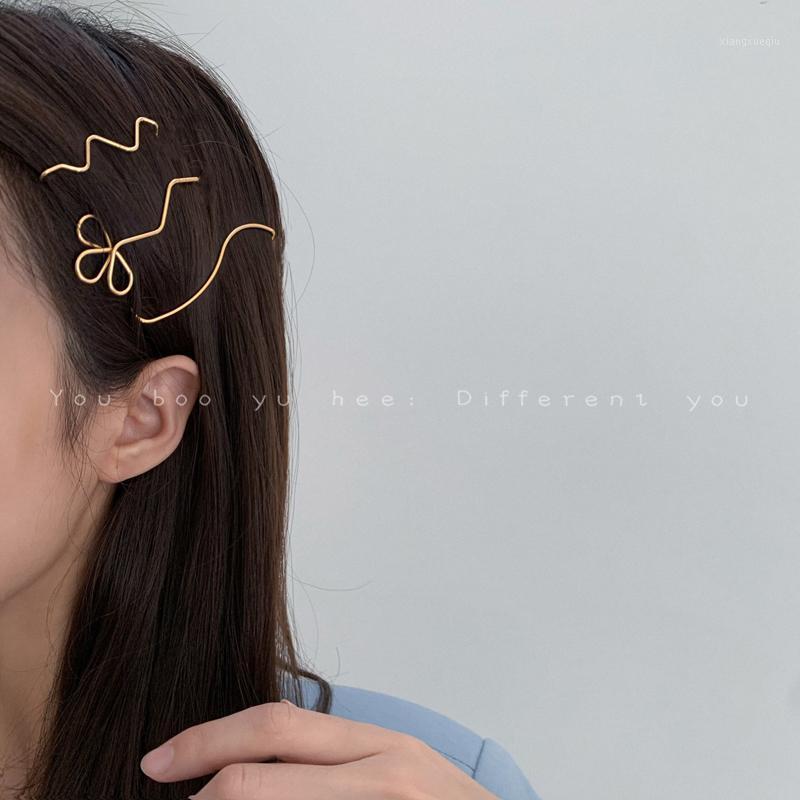 Korean Side Hairpin Clip Female 2022 Style Invisible 3-piece Set Bezel One-word Hair Wedding Bridal Headwear Clips & Barrettes, Golden;silver
Korean Side Hairpin Clip Female 2022 Style Invisible 3-piece Set Bezel One-word Hair Wedding Bridal Headwear Clips & Barrettes, Golden;silver