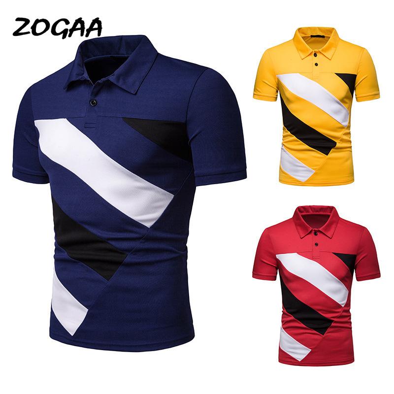 ZOGAA 2020 men' summer fashion short-sleeved casual sports shirt tops breathable striped stitching shirt, Red
ZOGAA 2020 men' summer fashion short-sleeved casual sports shirt tops breathable striped stitching shirt, Red