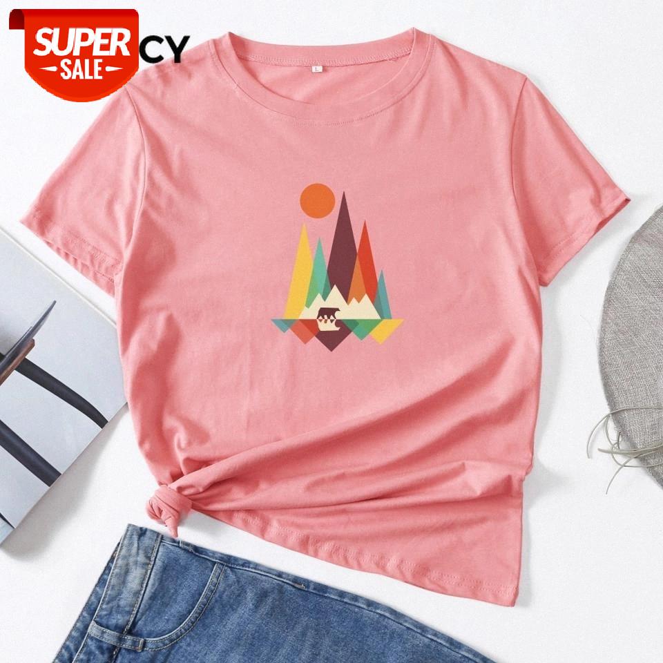JFUNCY Plus Size 4XL 5XL Mountain Print Women T Shirt 100% Cotton Short Sleeve Summer TShirt Tops Sun T-shirt Woman Tshirt 2020 #pM0x, White
JFUNCY Plus Size 4XL 5XL Mountain Print Women T Shirt 100% Cotton Short Sleeve Summer TShirt Tops Sun T-shirt Woman Tshirt 2020 #pM0x, White