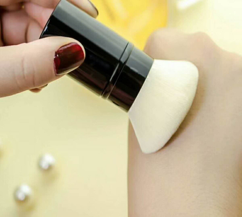 epacket LES BELGES single brush RETRACTABLE KABUKI with retail Box Package Makeup Blendersingle brushes