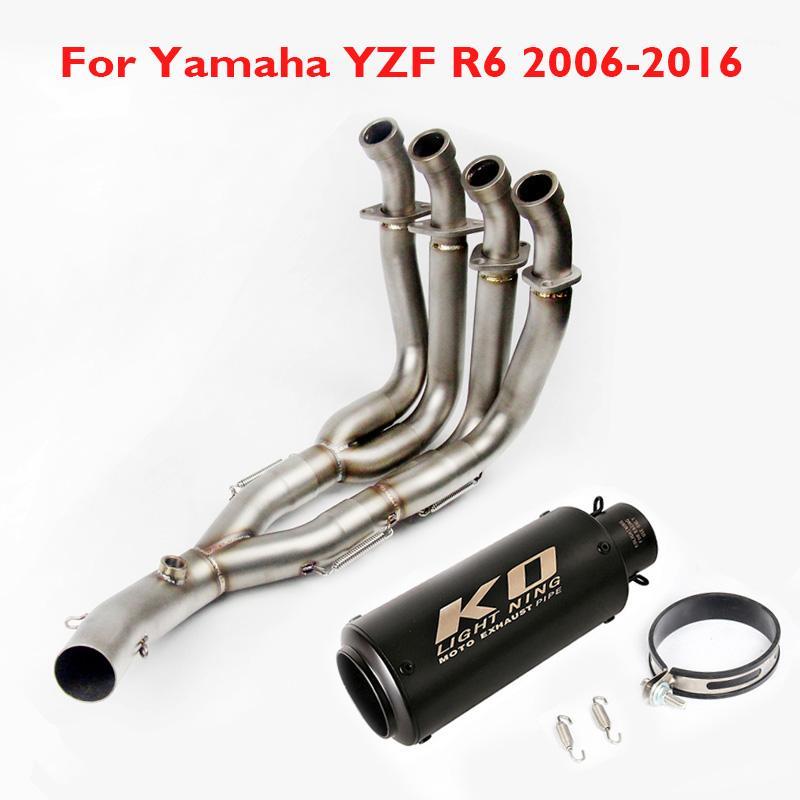 Motorcycle R6 Exhaust Tip Muffler 51mm Escape Header Connector Link Tube Full System for R6 YZF 2006-20201
Motorcycle R6 Exhaust Tip Muffler 51mm Escape Header Connector Link Tube Full System for R6 YZF 2006-20201