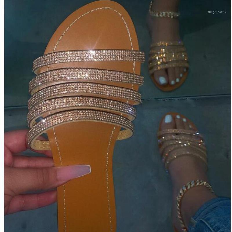 Summer Women Slippers Flat Sandals Open Toe Beach Ladies Shoes Crystal Strap Female Roman Slides Gold Silver Flip Flops1
Summer Women Slippers Flat Sandals Open Toe Beach Ladies Shoes Crystal Strap Female Roman Slides Gold Silver Flip Flops1