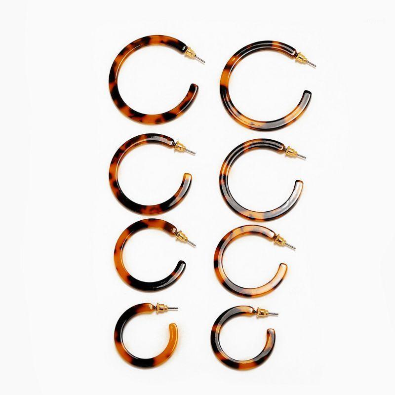 Hoop & Huggie 4 Pair/set Simple Exaggerated Lady Women Earrings Acrylic Acetate Plate Leopard C-shaped For Earring1
Hoop & Huggie 4 Pair/set Simple Exaggerated Lady Women Earrings Acrylic Acetate Plate Leopard C-shaped For Earring1