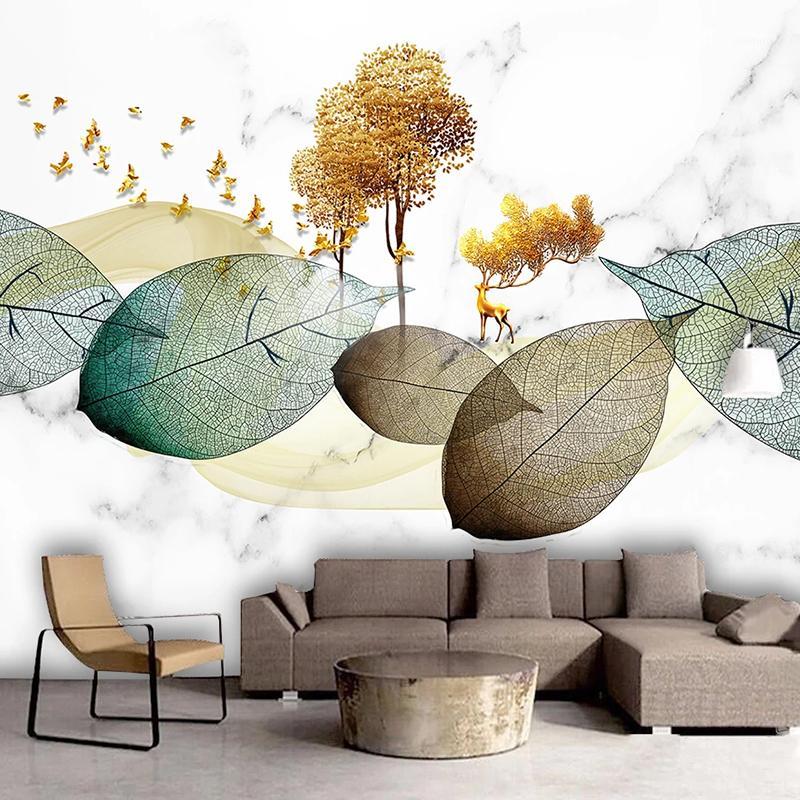 Custom Photo 3D Marble Pattern Abstract Leaf Tree Elk Large Mural Wallpaper Restaurant Living Room Sofa TV Background Home Decor1, As pic
Custom Photo 3D Marble Pattern Abstract Leaf Tree Elk Large Mural Wallpaper Restaurant Living Room Sofa TV Background Home Decor1, As pic