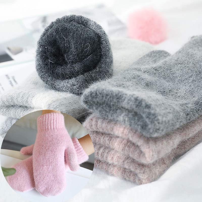 Wool Gloves Female Winter Mittens Factory Outlet Fur Gloves Thicken Winter Keep Warm Women Girls Mittens
Wool Gloves Female Winter Mittens Factory Outlet Fur Gloves Thicken Winter Keep Warm Women Girls Mittens