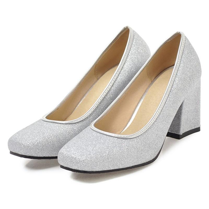 AGODOR Glitter High Heels Women Pumps Block Heel Shoes Slip on Square Toe Sequins Wedding Bridal Shoes Silver Gold Purple, Black
AGODOR Glitter High Heels Women Pumps Block Heel Shoes Slip on Square Toe Sequins Wedding Bridal Shoes Silver Gold Purple, Black