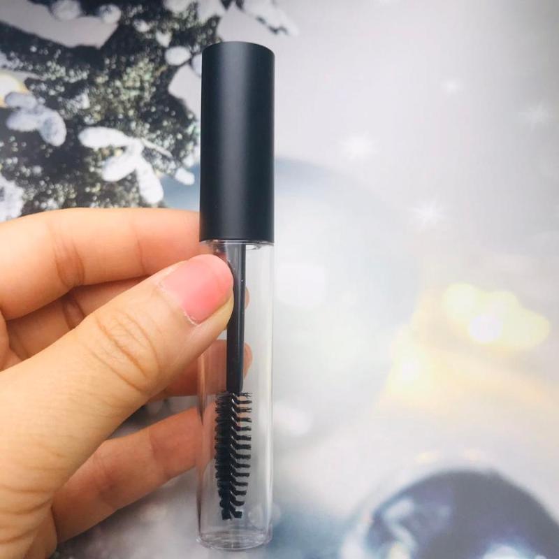 10ml Empty mascara tube Clear revitalash Eyelash Bottle Frosted White Pink lid Cosmetic packing container