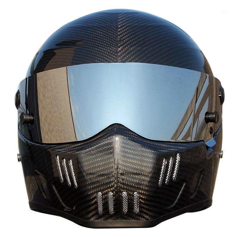 Carbon Fiber Motorcycle Helmet Full Face Karting Car Racing Helmet Men Vintage Moto Motorcross Full Face Anti-fog Lens1, Gold
Carbon Fiber Motorcycle Helmet Full Face Karting Car Racing Helmet Men Vintage Moto Motorcross Full Face Anti-fog Lens1, Gold