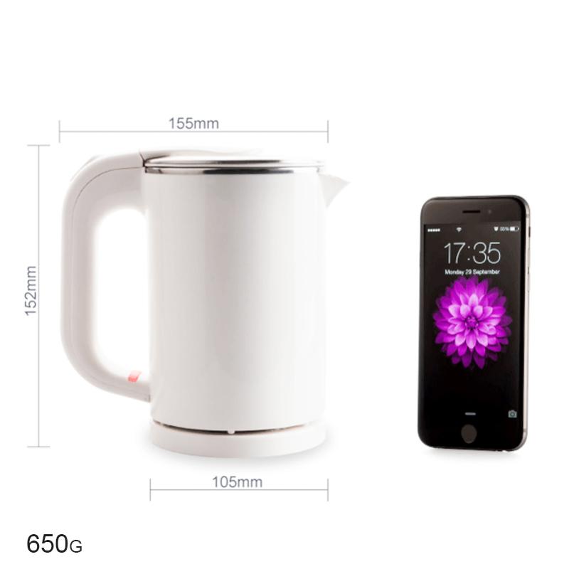0.5L Mini Electric Kettle Stainless Steel 304 800W Portable 2020 NEW Travel Water Boiler Pot Electric Kettle With EU AU UK PLUG
0.5L Mini Electric Kettle Stainless Steel 304 800W Portable 2020 NEW Travel Water Boiler Pot Electric Kettle With EU AU UK PLUG