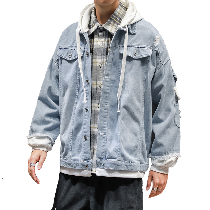 Spring Autumn New Windproof Street Tide Mark Quality Men' Jacket Denim Thin Nfiz, Light blue
Spring Autumn New Windproof Street Tide Mark Quality Men' Jacket Denim Thin Nfiz, Light blue