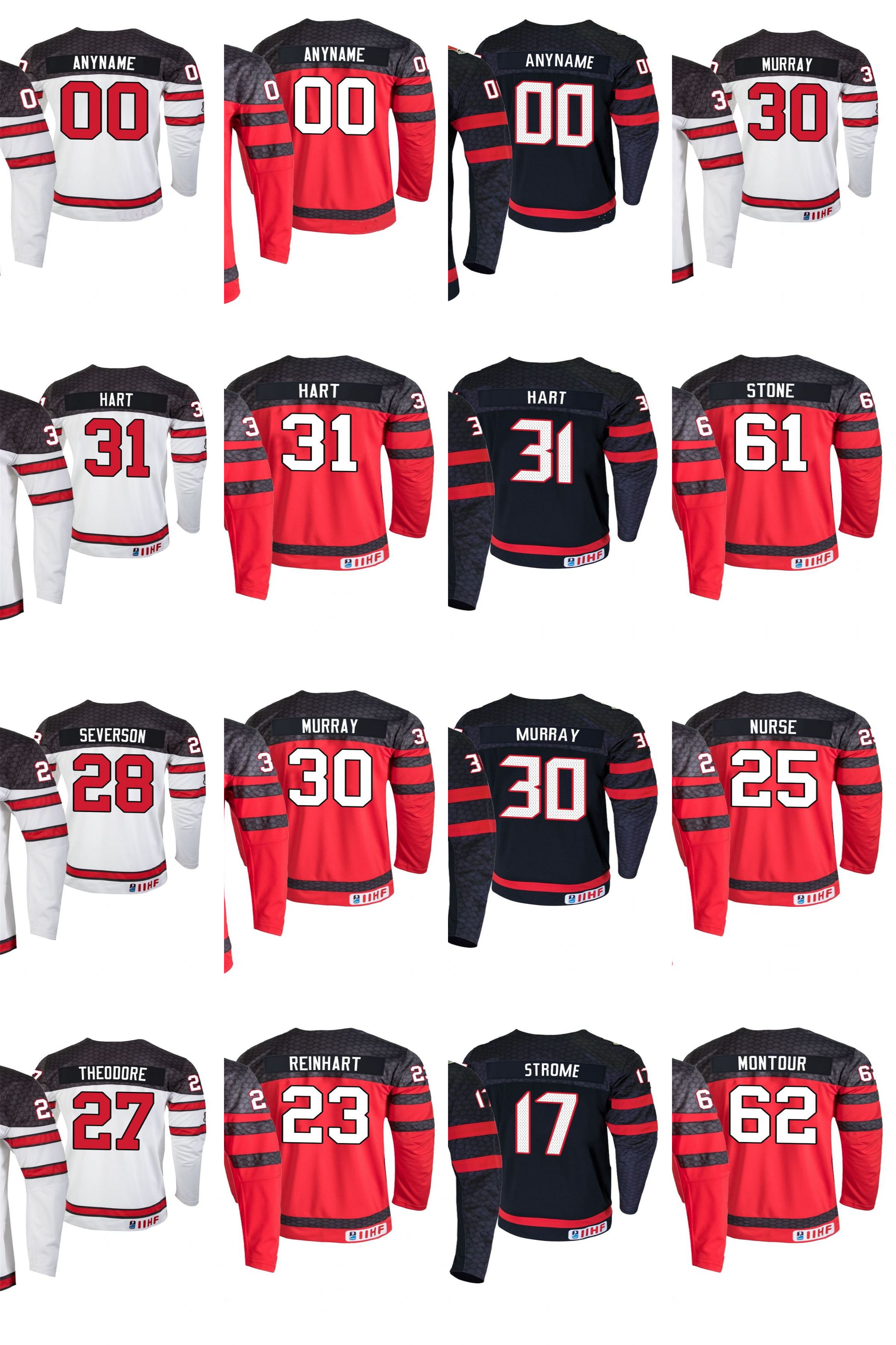 2019 IIHF World Championship Canada Hockey Jerseys Anthony Mantha Jersey Adam Henrique Kyle Turris Sam Reinhart Shea Theodore Custom Stitche, Black;red
2019 IIHF World Championship Canada Hockey Jerseys Anthony Mantha Jersey Adam Henrique Kyle Turris Sam Reinhart Shea Theodore Custom Stitche, Black;red