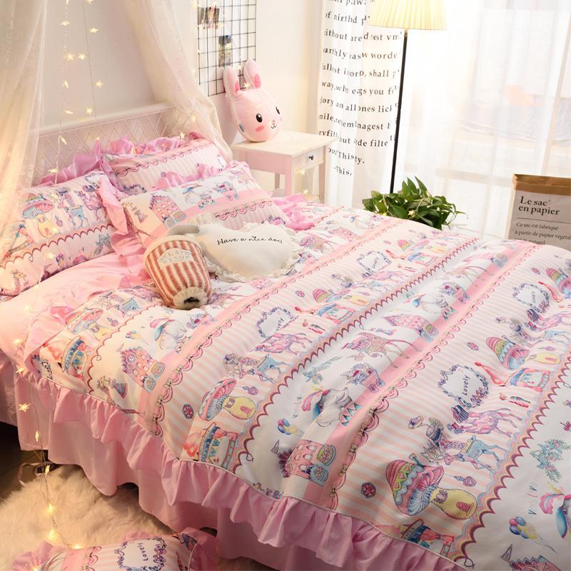 4Pcs/Set Lovely Girl Duvet Cover Bed Cover Set Cartoon Magic mushroom Adult Child Bed Sheets And Pillow cases Bedding Set1, As pic
4Pcs/Set Lovely Girl Duvet Cover Bed Cover Set Cartoon Magic mushroom Adult Child Bed Sheets And Pillow cases Bedding Set1, As pic