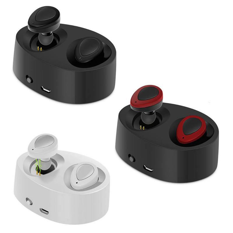 ZL TWS Wireless Bluetooth In-EarHeadset Mini Portable Ear Bluetooth 4.1Earphone Stereo Music Earbuds for, White
ZL TWS Wireless Bluetooth In-EarHeadset Mini Portable Ear Bluetooth 4.1Earphone Stereo Music Earbuds for, White