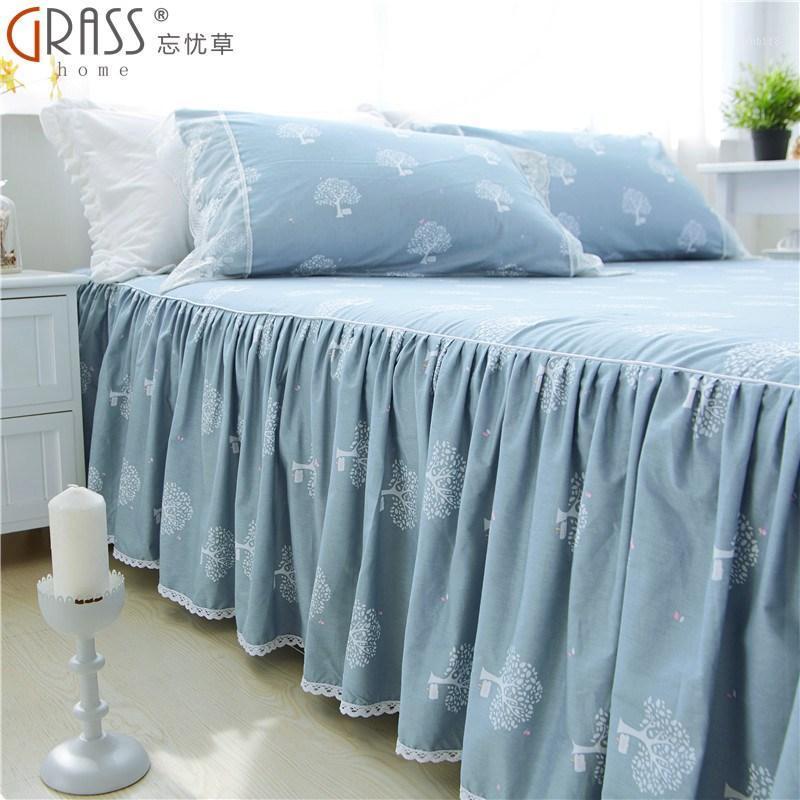 Pure Cotton Bedspread Bed Skirt Princess All Cotton Mattress Cover Cover Bedspread1, 2pcs pillowcase
Pure Cotton Bedspread Bed Skirt Princess All Cotton Mattress Cover Cover Bedspread1, 2pcs pillowcase