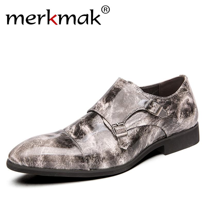 Merkmak Fashion Pointed Toe Men Leather Dress Shoes Business Formal Shoe For Man Slip-on Casual Footwear Party Wedding Footwear
Merkmak Fashion Pointed Toe Men Leather Dress Shoes Business Formal Shoe For Man Slip-on Casual Footwear Party Wedding Footwear