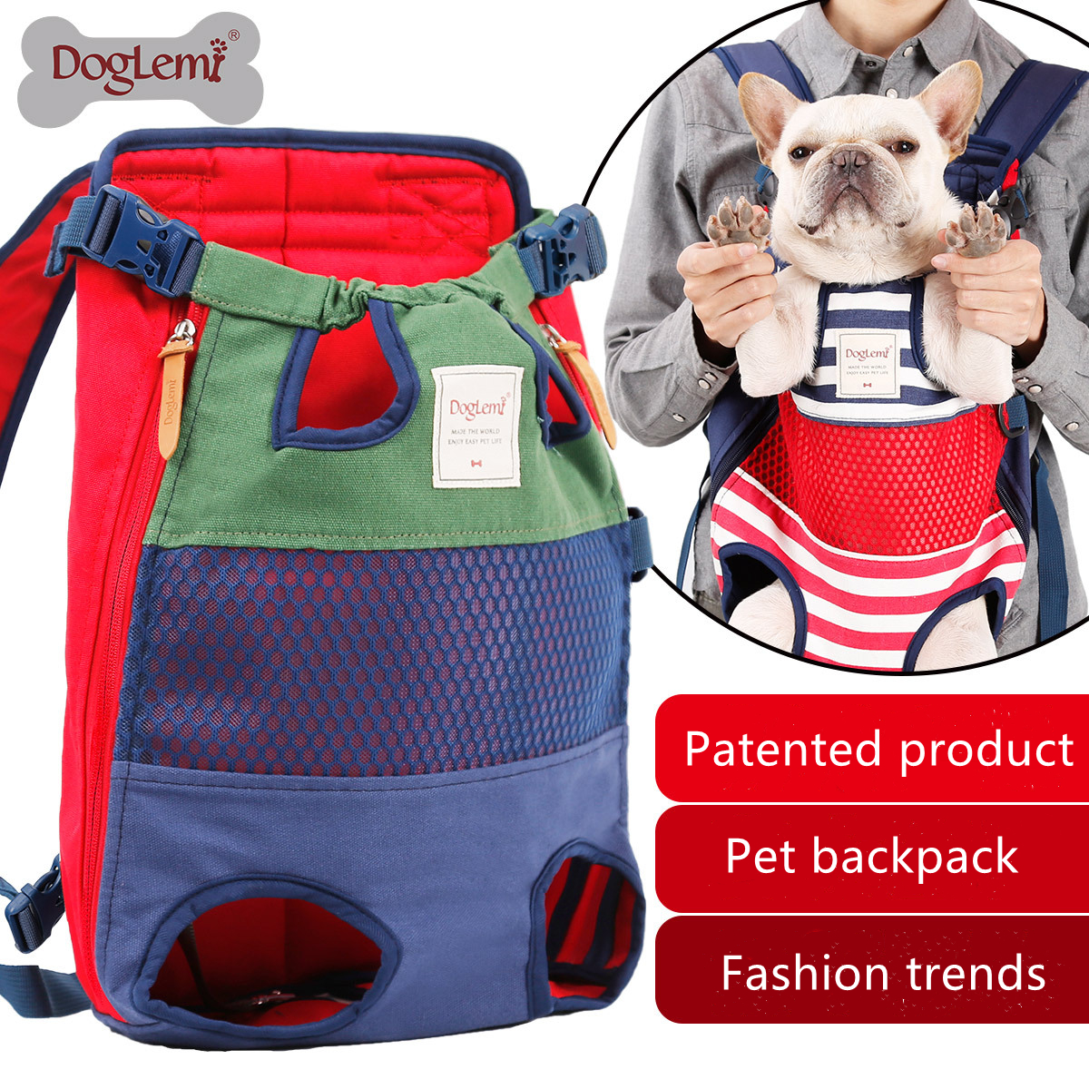 Pet Supplies Breathable Pet Bag Mesh Outing Portable Dog Backpack Chest Backpack Travel
Pet Supplies Breathable Pet Bag Mesh Outing Portable Dog Backpack Chest Backpack Travel