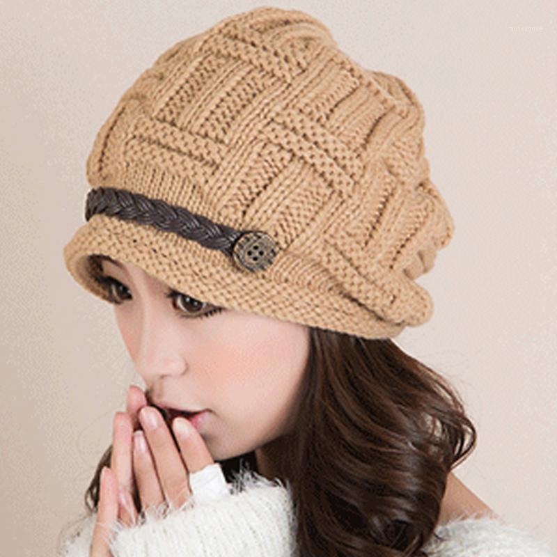 Autumn and Winter Knitted Hats For Women Thick Warm Solid Casual Lady Beanies Cap Skullies Hat Female Knit Beanie Caps Outdoor1, As picture
Autumn and Winter Knitted Hats For Women Thick Warm Solid Casual Lady Beanies Cap Skullies Hat Female Knit Beanie Caps Outdoor1, As picture