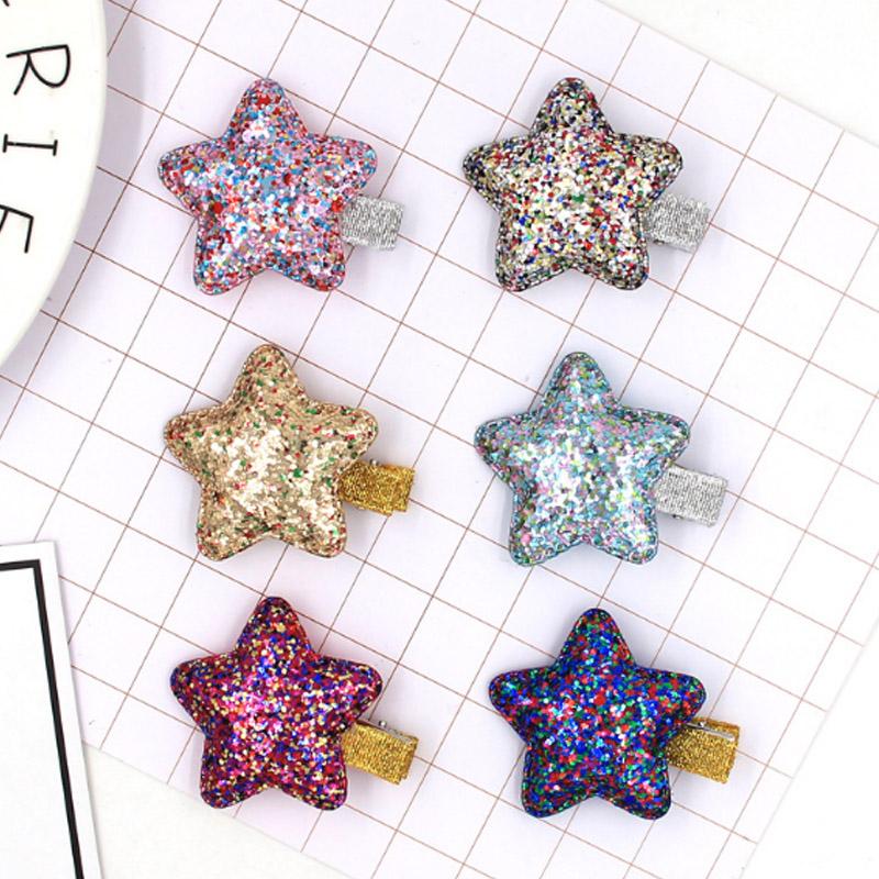 Korean Cute 2PCS/Pack Cartoon Sequins shining star Star Shape Girls Kids Hairpin Hair Clip Headwear Hair Accessories Party Gifts, White
Korean Cute 2PCS/Pack Cartoon Sequins shining star Star Shape Girls Kids Hairpin Hair Clip Headwear Hair Accessories Party Gifts, White