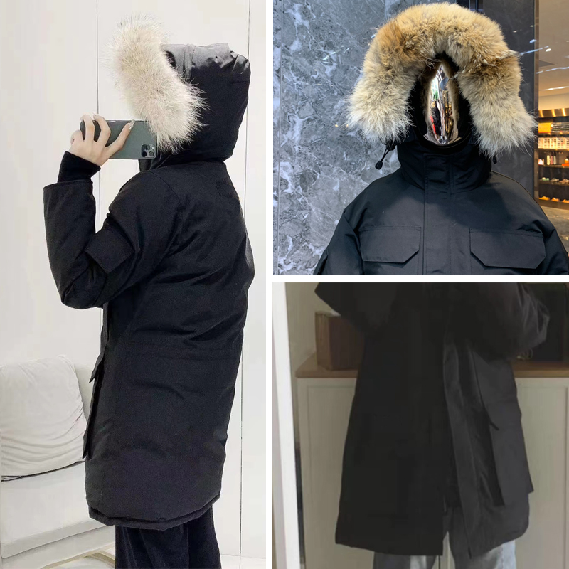 2021 Winter Jacket Man Down coat Outerwear Big real wolf Fur Hooded Parka thick doudoudne homme Cotton Pockets Jackets 4 style to choose, Photo style and color
2021 Winter Jacket Man Down coat Outerwear Big real wolf Fur Hooded Parka thick doudoudne homme Cotton Pockets Jackets 4 style to choose, Photo style and color