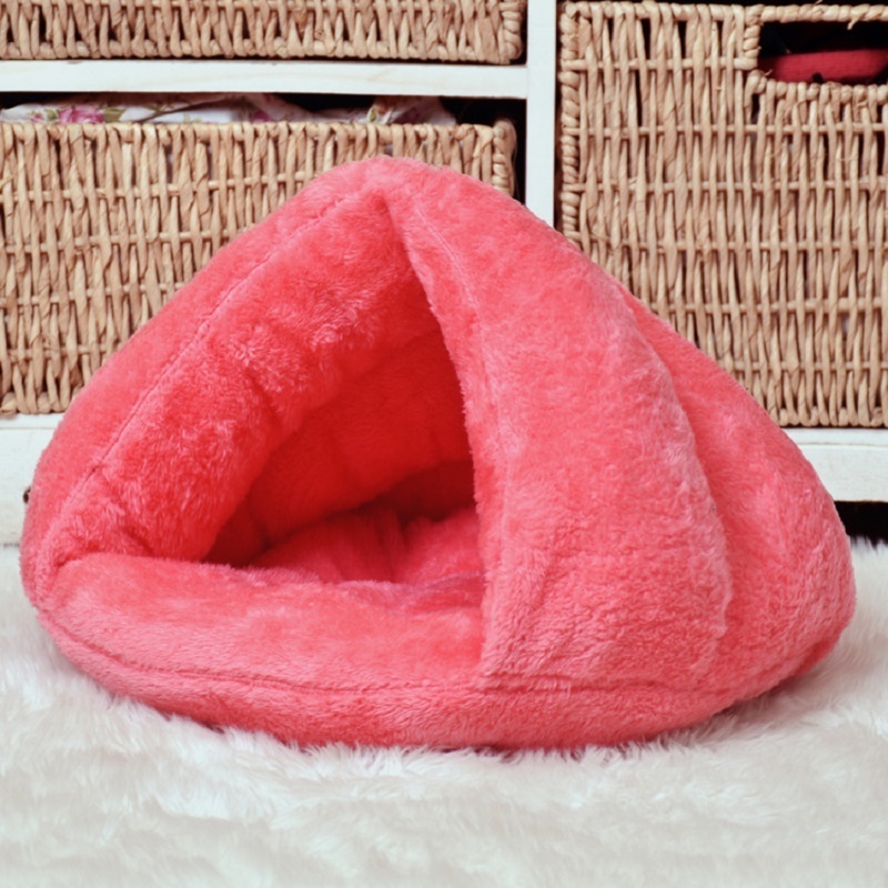 New Dog Cat Pet Beds Cotton Teddy Rabbit Bed House Snow Rena Dog Basket For Small Medium Dog Soft Warm Puppy Beds House 201126