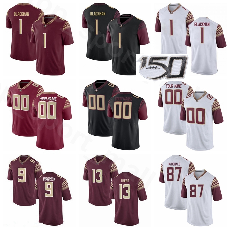 NCAA Florida State Seminoles College Football 1 James Blackman Jersey 13 Travis 9 Lawrance Toafili 87 Camren McDonald 0 Jashaun Corbin, Black
NCAA Florida State Seminoles College Football 1 James Blackman Jersey 13 Travis 9 Lawrance Toafili 87 Camren McDonald 0 Jashaun Corbin, Black