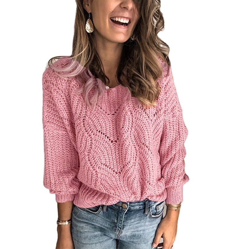 Women Sweater Fashion Hollow Out Sweaters Europe and America Style Women Knitted Sweater Casual Womens Crew Neck Sweaters Size S-2XL, White;black
Women Sweater Fashion Hollow Out Sweaters Europe and America Style Women Knitted Sweater Casual Womens Crew Neck Sweaters Size S-2XL, White;black