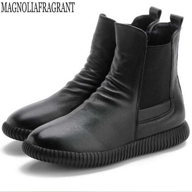 Autumn winter new women shoes flat boots women bottom leisure soft bottom Genuine Leather short boots zapatos de mujer y598, 1 plus cotton
Autumn winter new women shoes flat boots women bottom leisure soft bottom Genuine Leather short boots zapatos de mujer y598, 1 plus cotton