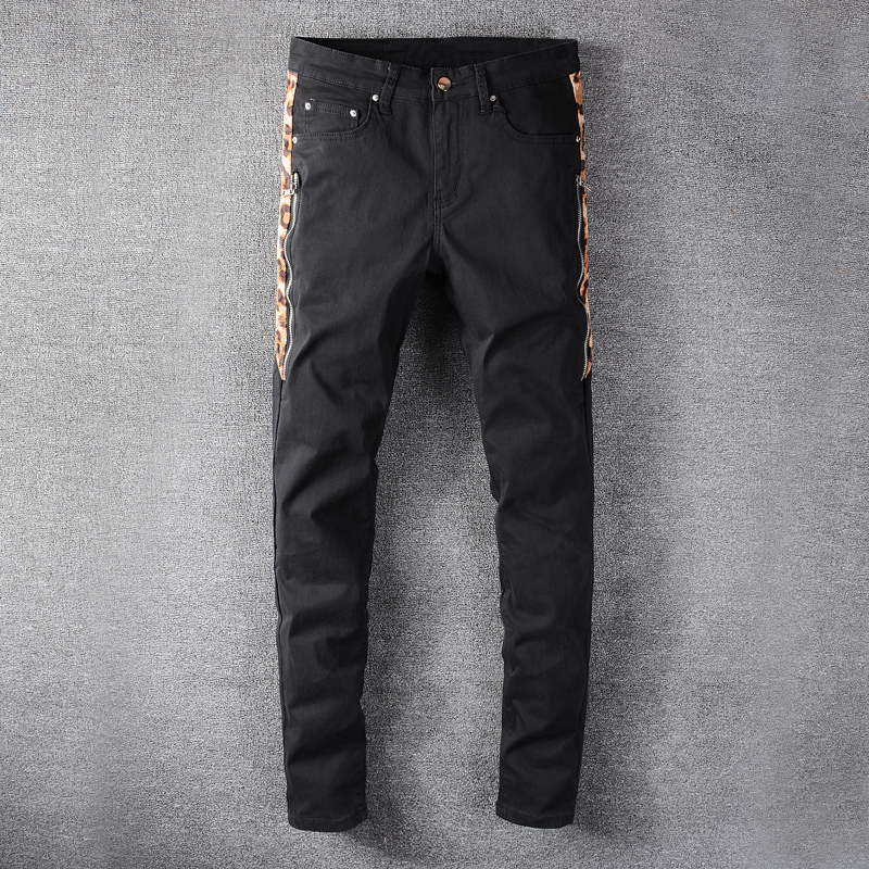 2021 New Fashion Streetwear Black Color Slim Fit Zipper Spliced Patchwork Designer Men High Quality Hip Hop Jeans Homme 1hzq
2021 New Fashion Streetwear Black Color Slim Fit Zipper Spliced Patchwork Designer Men High Quality Hip Hop Jeans Homme 1hzq