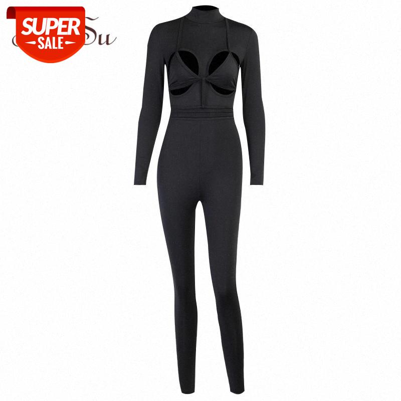 ArtSu Black Sexy Jumpsuit Women Long Sleeve Strapless Bodycon Jumpsuits Ladies Rompers Overalls White Autumn Streetwear JU28016 #r39j, Black;white
ArtSu Black Sexy Jumpsuit Women Long Sleeve Strapless Bodycon Jumpsuits Ladies Rompers Overalls White Autumn Streetwear JU28016 #r39j, Black;white