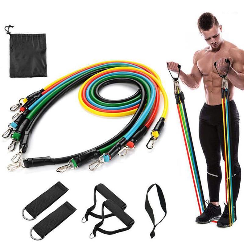 11pcs Pull Rope Fitness Exercises Resistance Bands Set Training Yoga Band Gym Fitness Equipment Body Training Workout Yoga Bands1 
11pcs Pull Rope Fitness Exercises Resistance Bands Set Training Yoga Band Gym Fitness Equipment Body Training Workout Yoga Bands1