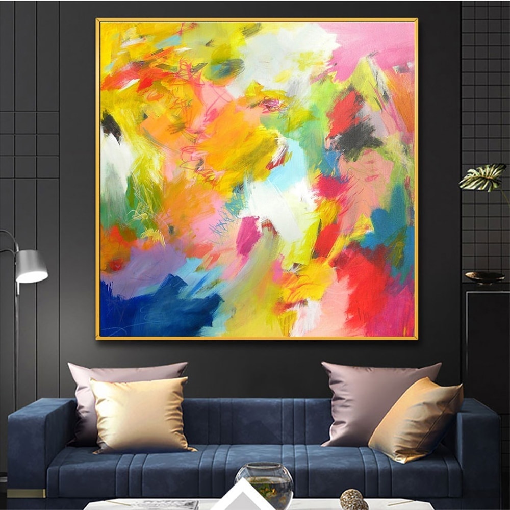 Colorful Watercolor Abstract Oil Painting Decorative Poster Prints Wall Art Canvas Pictures for Bedroom Modern Home Decoration Cuadros
Colorful Watercolor Abstract Oil Painting Decorative Poster Prints Wall Art Canvas Pictures for Bedroom Modern Home Decoration Cuadros