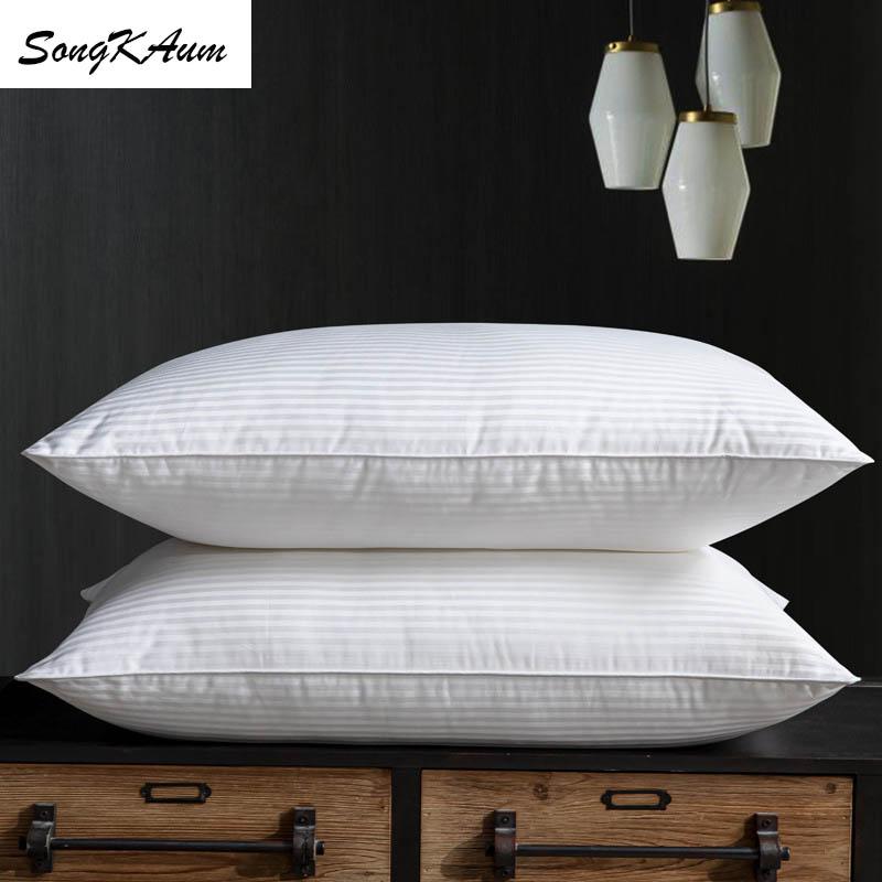 SongKAum 100% Mulberry Silk Pillow Five Star Hotel Pillows 48*74cm Orthopedic Neck Pillow With cotton cover Sleeping Health
SongKAum 100% Mulberry Silk Pillow Five Star Hotel Pillows 48*74cm Orthopedic Neck Pillow With cotton cover Sleeping Health