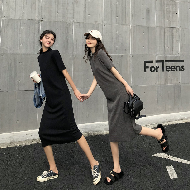 2021 New Slim t Shirt Women Summer Bodycon Long Basic Casual Uphy, Black
2021 New Slim t Shirt Women Summer Bodycon Long Basic Casual Uphy, Black