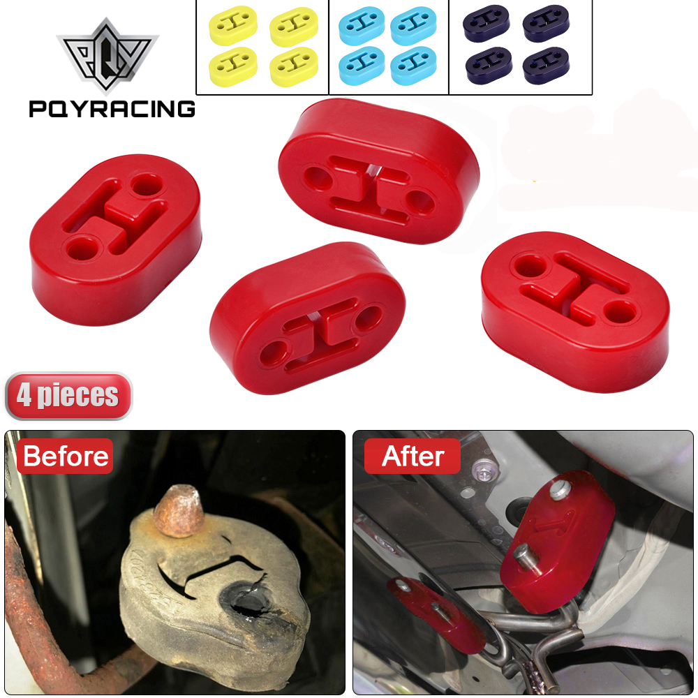 PQY - Polyurethane Exhaust/Muffler SHORT HANGERS 4pcs/lot universal Muffler Hangers Red or Blue PQY8952
PQY - Polyurethane Exhaust/Muffler SHORT HANGERS 4pcs/lot universal Muffler Hangers Red or Blue PQY8952