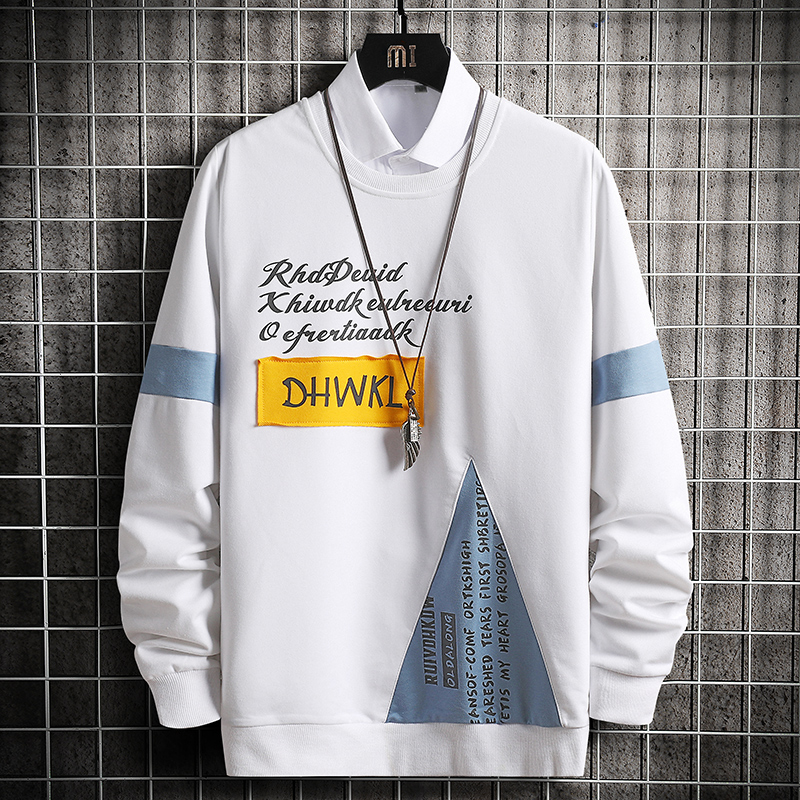 Crewneck Sweatshirt Men 2020 Autumn Patchwork Oversized Japanese Streetwear Harajuku White Hoodie Men Sweatshirts, Black sweatshirt men
Crewneck Sweatshirt Men 2020 Autumn Patchwork Oversized Japanese Streetwear Harajuku White Hoodie Men Sweatshirts, Black sweatshirt men