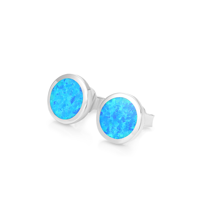 Concise Style Fashion Eardrop 925 Sterling Silver Round Synthetic Opal Stud Earrings for Women Fine Jewelry Gift Wholesale
Concise Style Fashion Eardrop 925 Sterling Silver Round Synthetic Opal Stud Earrings for Women Fine Jewelry Gift Wholesale