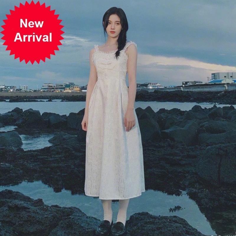 New Sexy 2021 Teen Summer Luxury Stylish Long Slop To-line Dress Sweet White Suspenders Dressed in New Designer Income GVTM, Blue
New Sexy 2021 Teen Summer Luxury Stylish Long Slop To-line Dress Sweet White Suspenders Dressed in New Designer Income GVTM, Blue