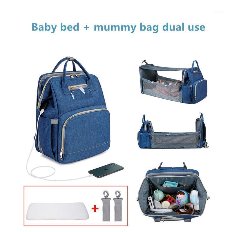 Portable Folding Crib Mommy Bag Maternity Nappy Bag Large Capacity with Folding Bed Backpack Mother Baby Travel Backpack1, Black
Portable Folding Crib Mommy Bag Maternity Nappy Bag Large Capacity with Folding Bed Backpack Mother Baby Travel Backpack1, Black