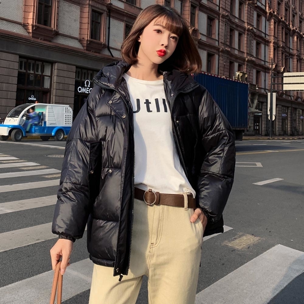 PinkyIsBlack Fashion Plus Size 2XL Down Jackets Women Winter Coat Short Thicken Warm Cotton Padded Winter Jacket Women Coat T200319