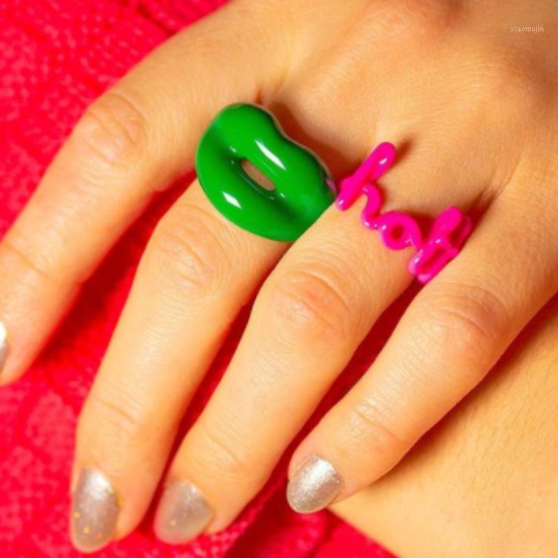 Cluster Rings 2021 Red Lip Resin Ring Geometric Acrylic Colorful Square For Women Girls Travel Party Jewelry Gifts
Cluster Rings 2021 Red Lip Resin Ring Geometric Acrylic Colorful Square For Women Girls Travel Party Jewelry Gifts