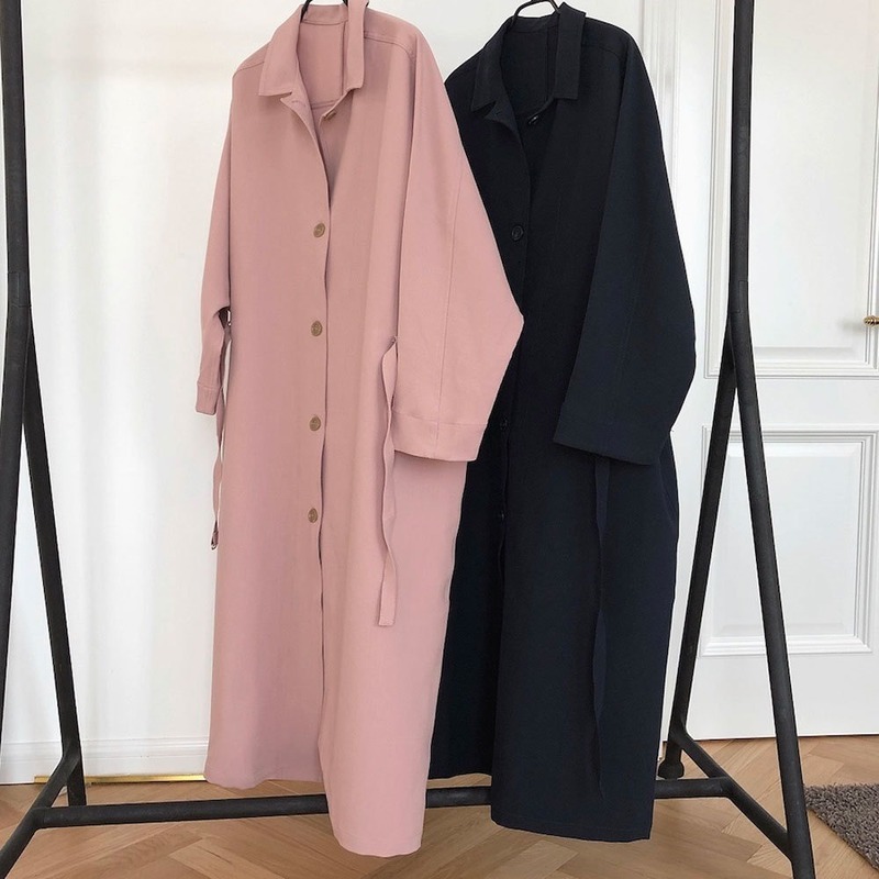2021 Spring and New Fashion Autumn releases solid color lapel temperament trench profile belt woman's coat FXDV, Rubber powder
2021 Spring and New Fashion Autumn releases solid color lapel temperament trench profile belt woman's coat FXDV, Rubber powder
