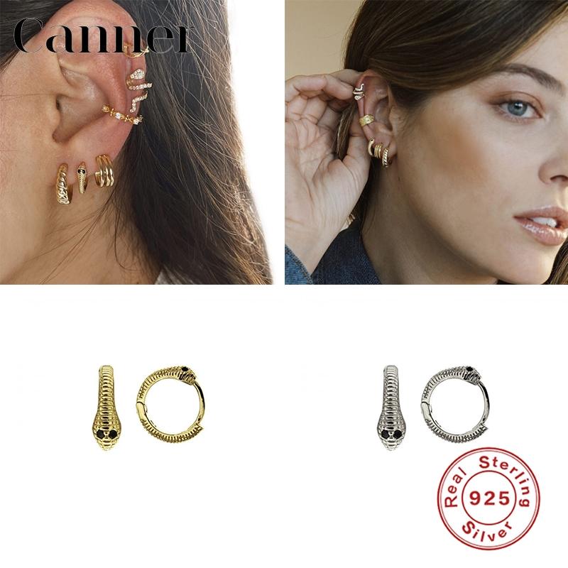 100% Authentic 925 Sterling Silver Hoop Earring Vintage Creative Snake Huggie Earring For Women Fine Jewelry pendientes W5
100% Authentic 925 Sterling Silver Hoop Earring Vintage Creative Snake Huggie Earring For Women Fine Jewelry pendientes W5
