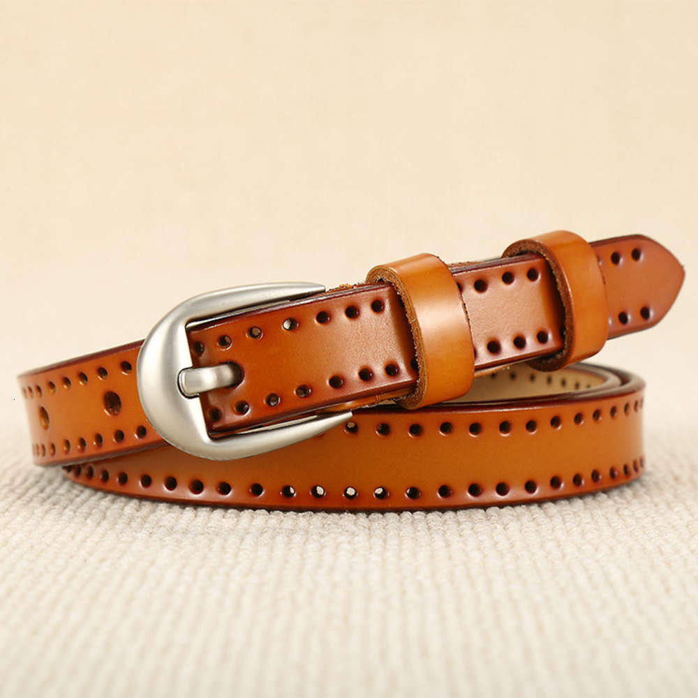 Women's leather belt hollow out women's creative thin belt versatile fashion belt, Black
Women's leather belt hollow out women's creative thin belt versatile fashion belt, Black