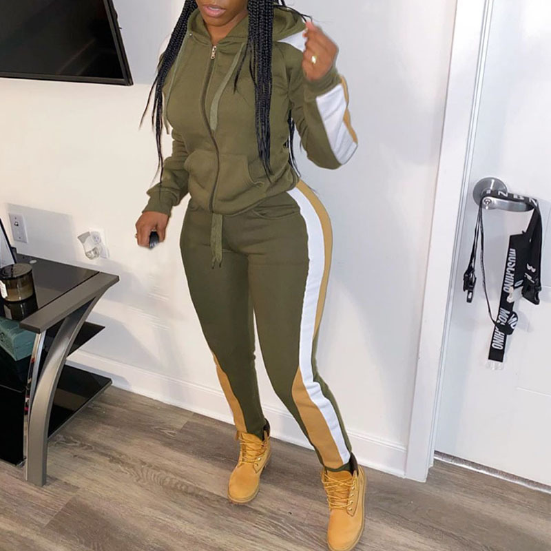 2021 Female Training Suits Set of Two Pieces Black Hoodie Plus Size 3xl Casual Jogger Spring Ladies Blue Gray Sweatsuits F6km, Army green.
2021 Female Training Suits Set of Two Pieces Black Hoodie Plus Size 3xl Casual Jogger Spring Ladies Blue Gray Sweatsuits F6km, Army green.