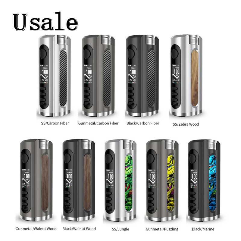 Lost Vape Grus 100W Box Mod with 0.96inch Screen 18650 20700 21700 Vape Device 100% Original
Lost Vape Grus 100W Box Mod with 0.96inch Screen 18650 20700 21700 Vape Device 100% Original