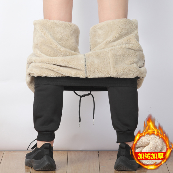 men Winter Lambskin Cashmere Warm male Casual Harem Pants Lined Fleece Trousers Autumn Sweatpants 7XL Q1110, Black
men Winter Lambskin Cashmere Warm male Casual Harem Pants Lined Fleece Trousers Autumn Sweatpants 7XL Q1110, Black